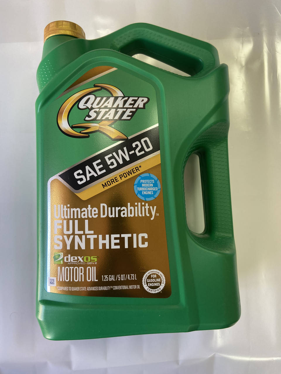 

Моторное масло QUAKER STATE ULTIMATE DURABILITY FULL SYNTHETIC SAE 5W-20 (4.73л) 550046189
