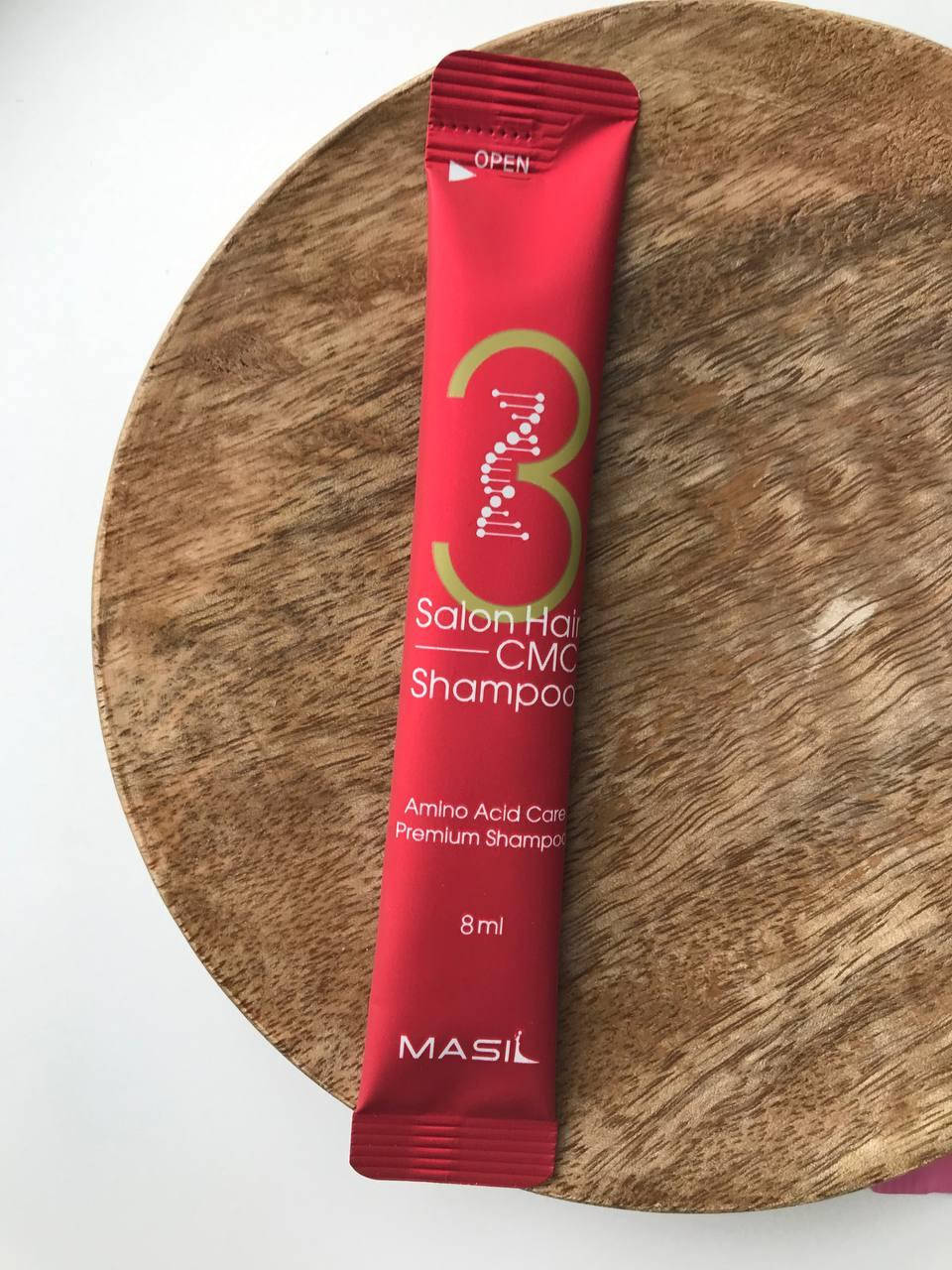 

Восстанавливающий шампунь с аминокислотами Masil 3 Hair Salon CMC Shampoo 8 мл