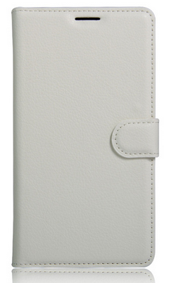 

Кожаный чехол-книжка для Meizu Pro 7 белый