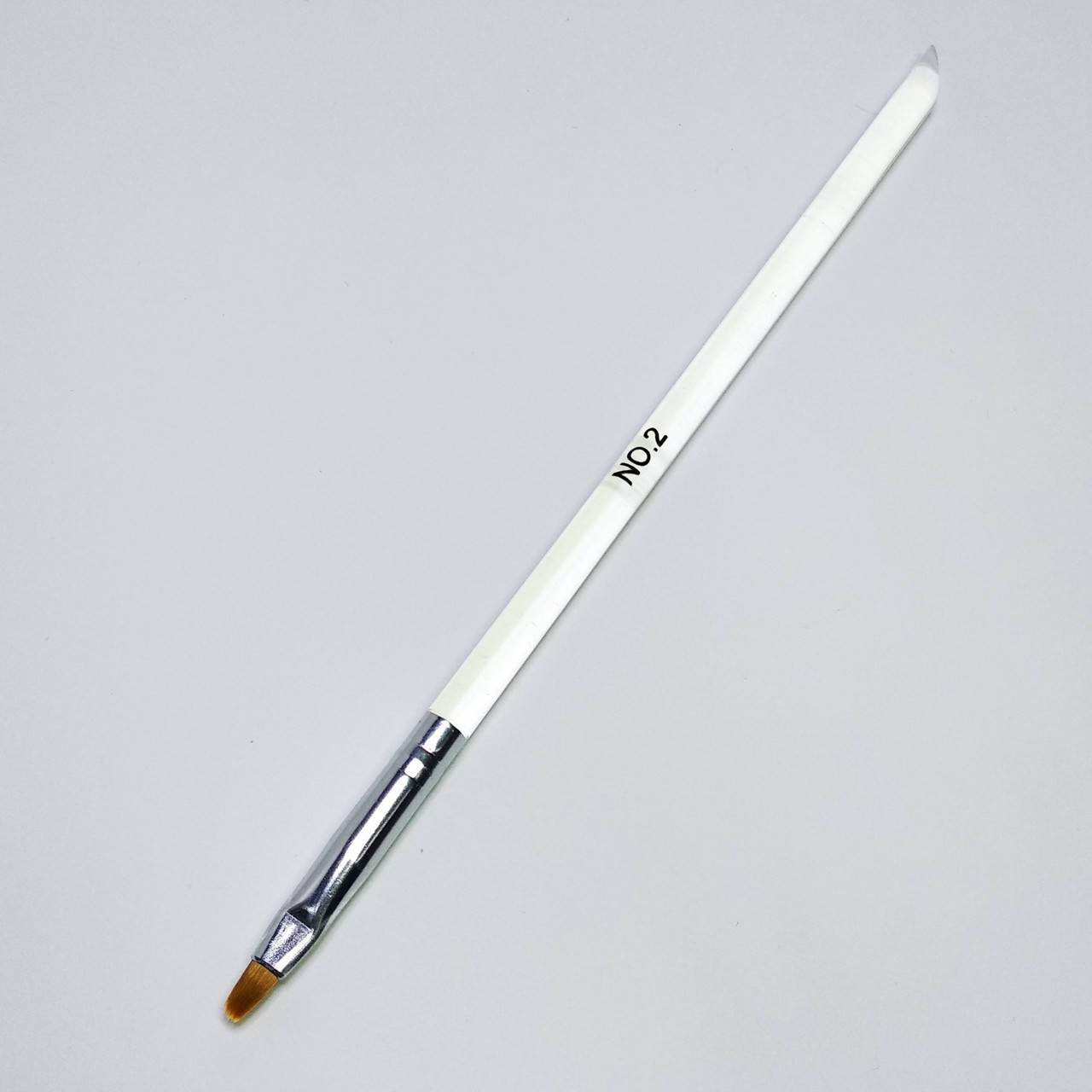 

Кисть для геля с прозр. ручкой №2 овал