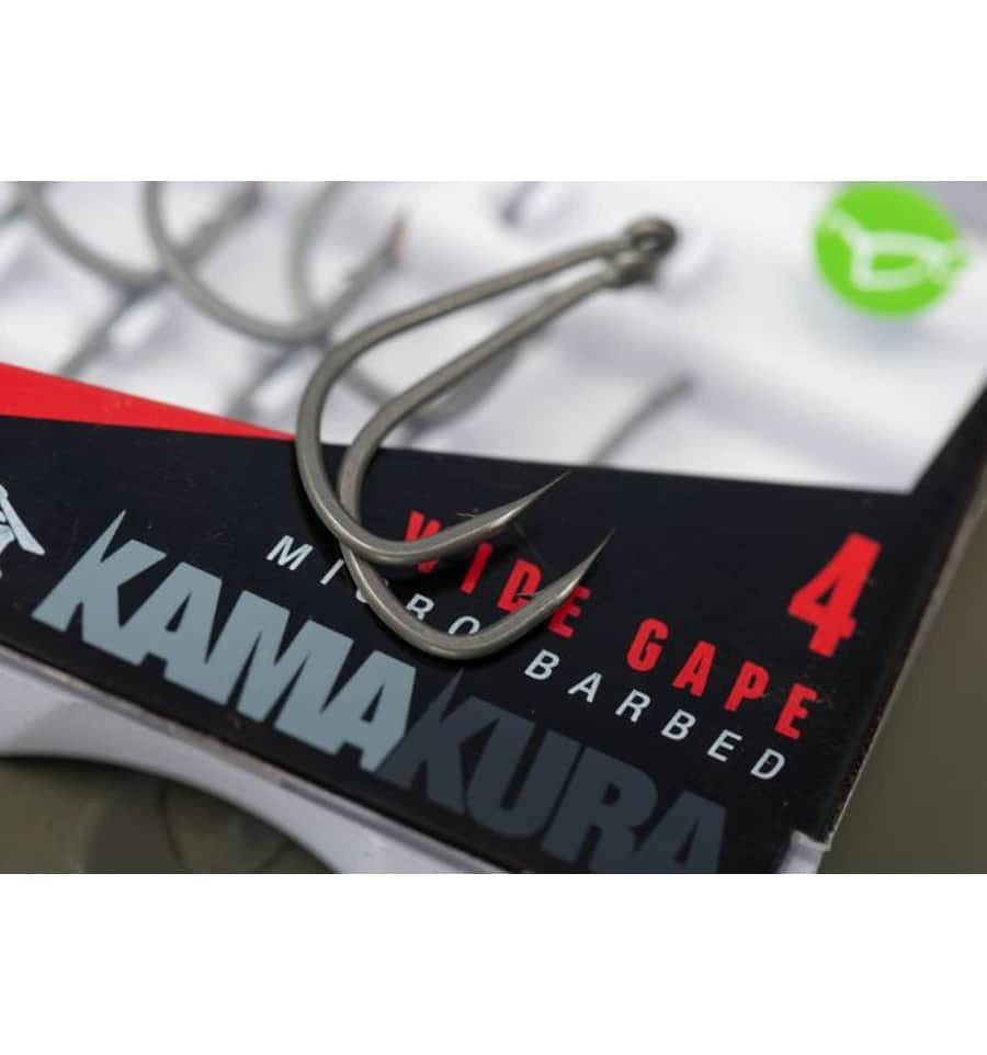

Крючок карповый Korda Kamakura Wide Gape #4 ОРИГИНАЛ