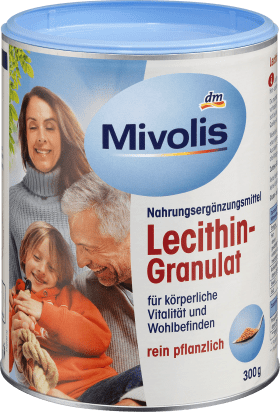 

Биологически активная добавка с соевым лецитином Mivolis Lecithin-Granulat, 300 гр.