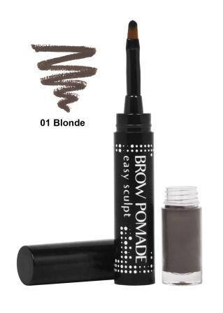 

Помадка для бровей Colour Intense Brow Pomade Easy sculpt BP-1 № 01 Blonde Серый