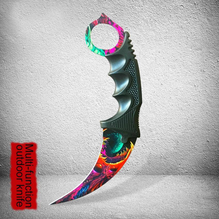 

Нож керамбит CS GO Counter Strike зверь, Разные цвета