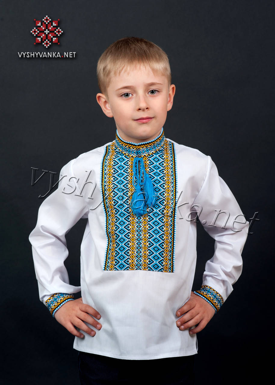 

Дитяча вишиванка ткана на хлопчика, арт. 0117 122