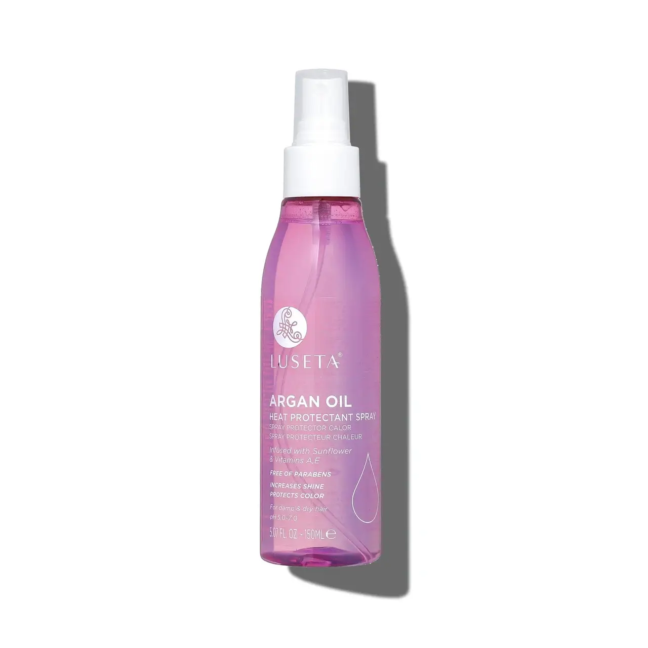 

Термозащитный спрей с аргановым маслом Luseta Argan Oil Heat Protectant Spray