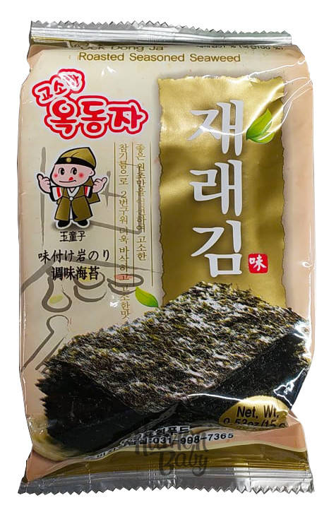 

Корейский снек нори с кунжутным маслом, 15 г, Hyosung Food Co, Южная Корея