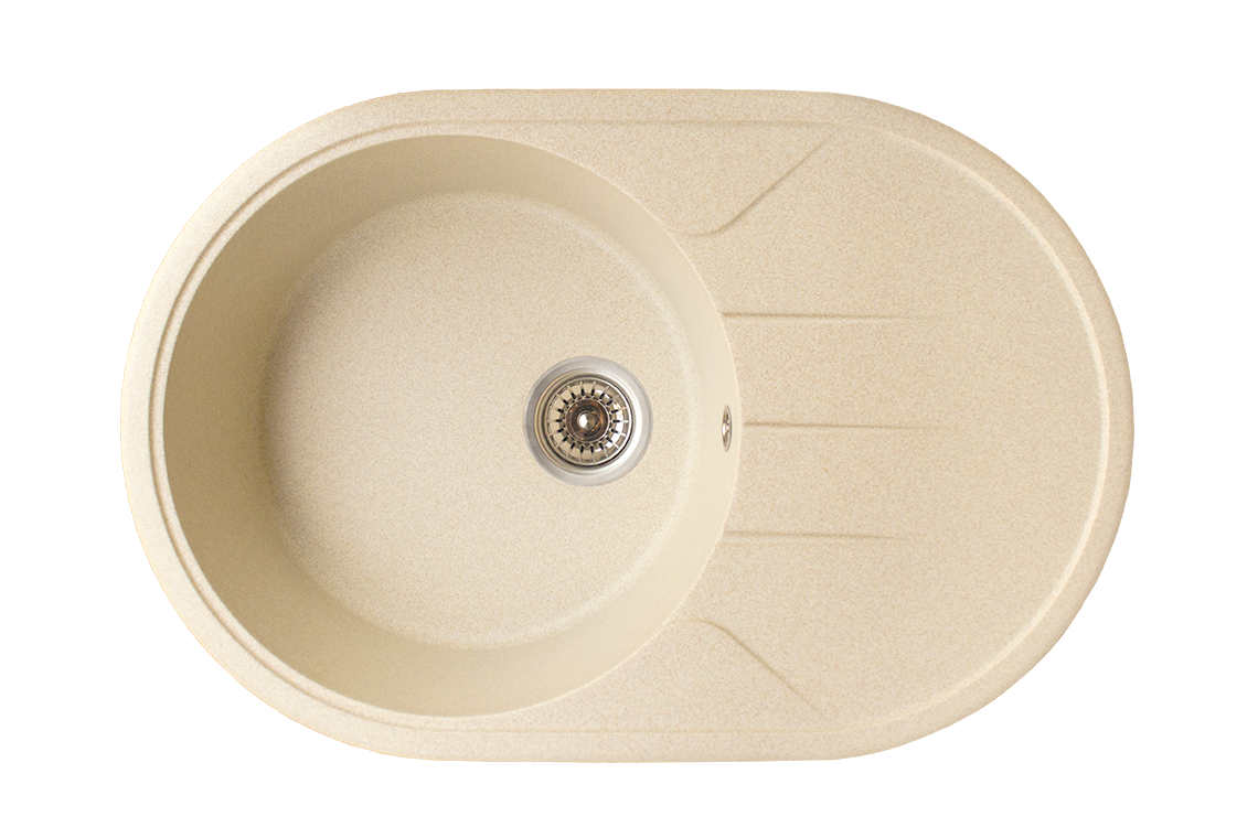 

Гранитная мойка Akvatika #5 78х51 Бежевый