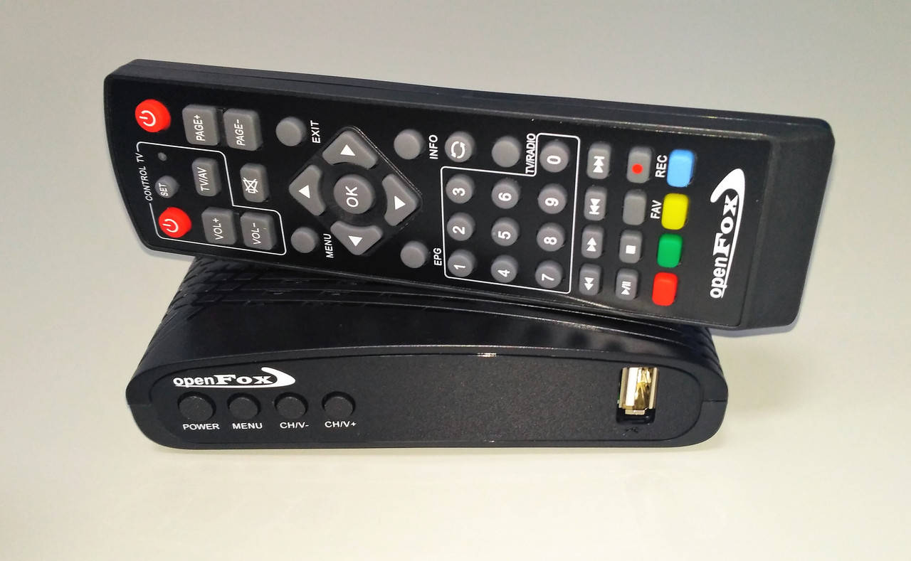 

OpenFox T2-Smart Universal - Т2 Тюнер с обучаемым пультом