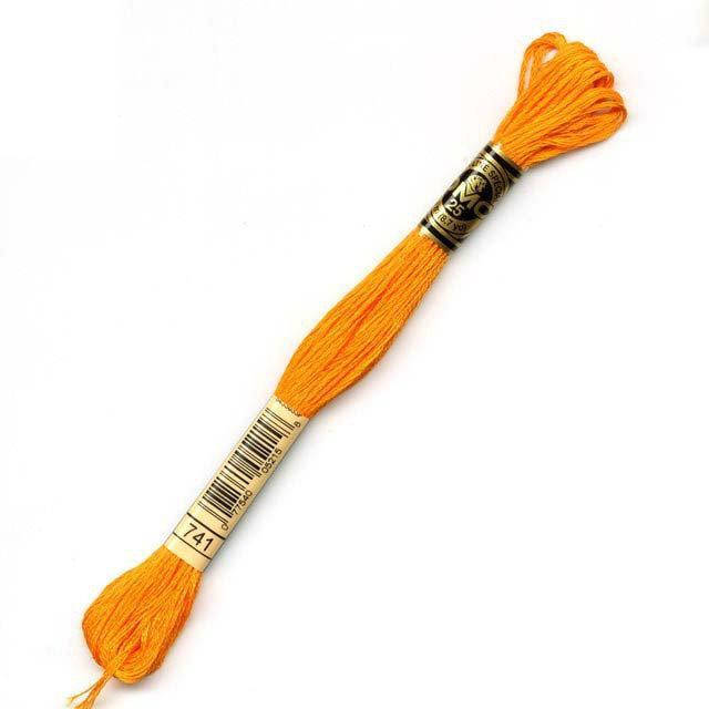 

Нитки муліне DMC №741