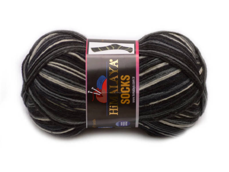 

Himalaya Socks, №150-01, Секционное крашение