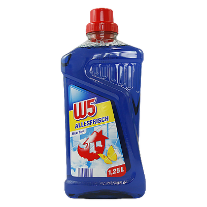 

Очищувач універсальний В5 блакитне небо W5 allesfrisch blue sky 1,25L 9шт/ящ (Код : 00-00011168)