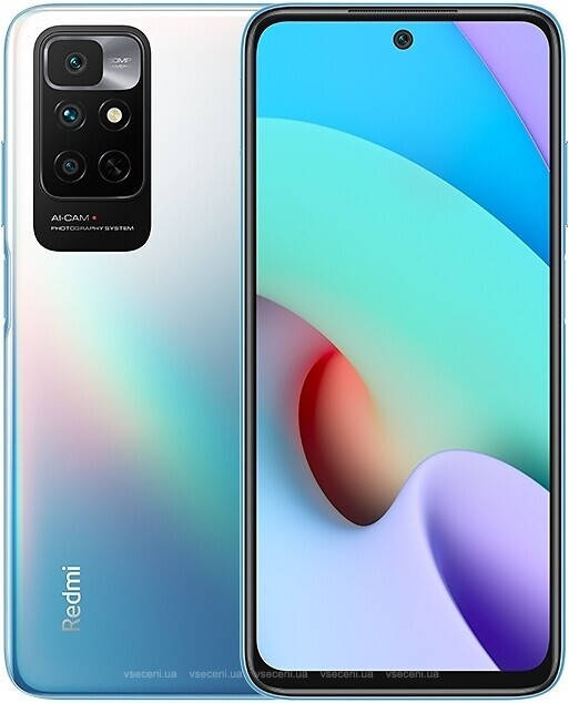

Смартфон Xiaomi Redmi Note 11 4G 4/128GB Sea Blue, Голубой
