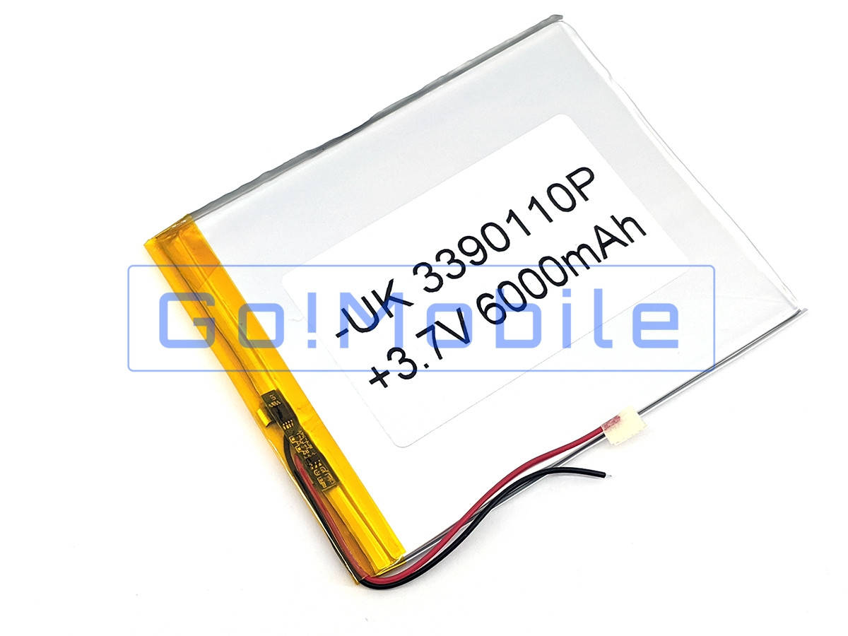 

Аккумулятор универсальный 110*90*3,5 мм (6000 mAh), Nomi C101044 Ultra 4 Pro 10" AA Premium