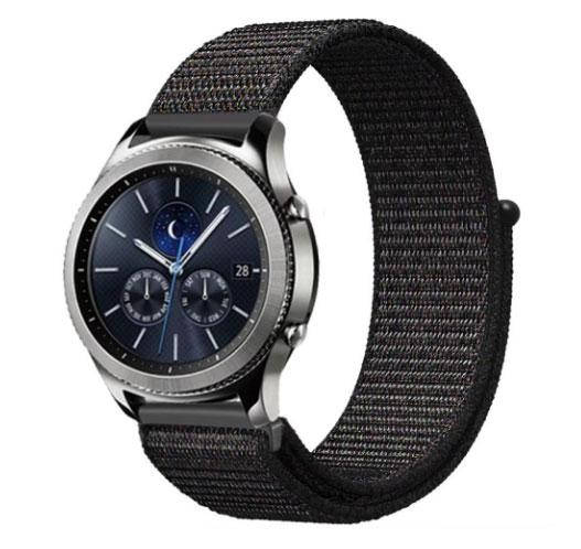 

Нейлоновый ремешок Primo для часов Samsung Gear S3 Classic SM-R770 / Frontier RM-760 - Black