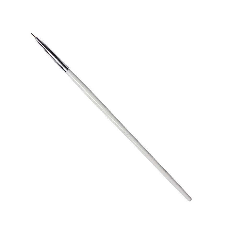 

Кисть для маникюра белая тонкая ANVI Professional №0-6-84