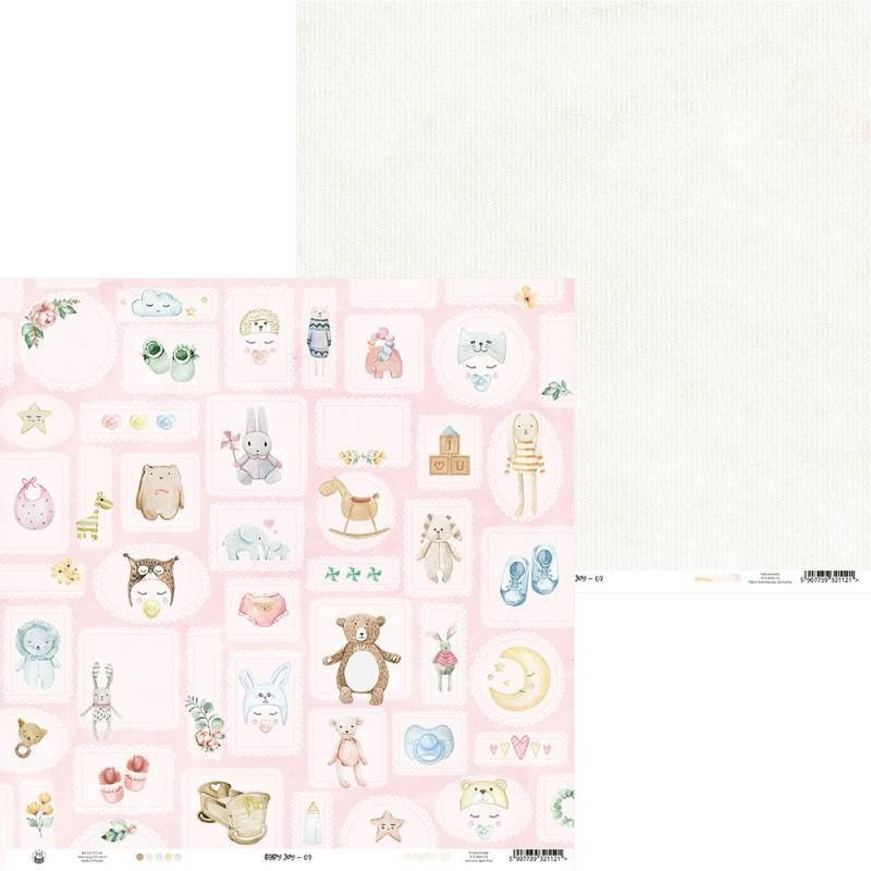 

Папір двосторонній - Baby Joy 03 - P13 - 30x30