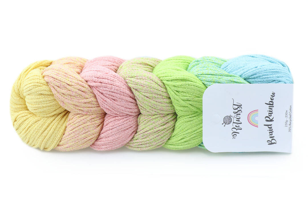 

ReTwisst Braid Rainbow, №08, Секционное крашение