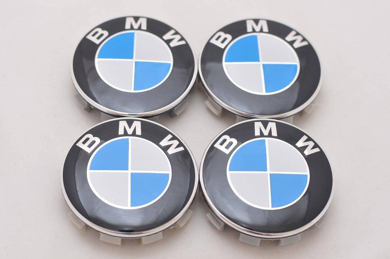 

Колпачки BMW 68mm blue, основа OEM - 36136783536