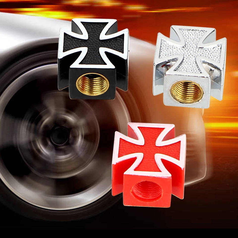 

Колпачки ниппеля Мальтийский крест под клапан Шредер/Schrader