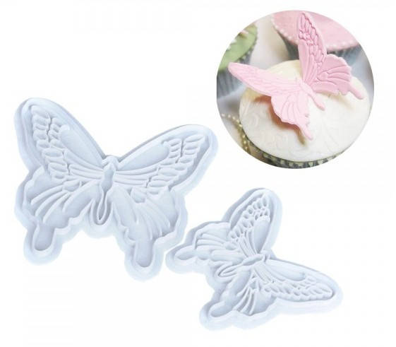 

Набор кондитерских вырубок для мастики Бабочки (маленькие)