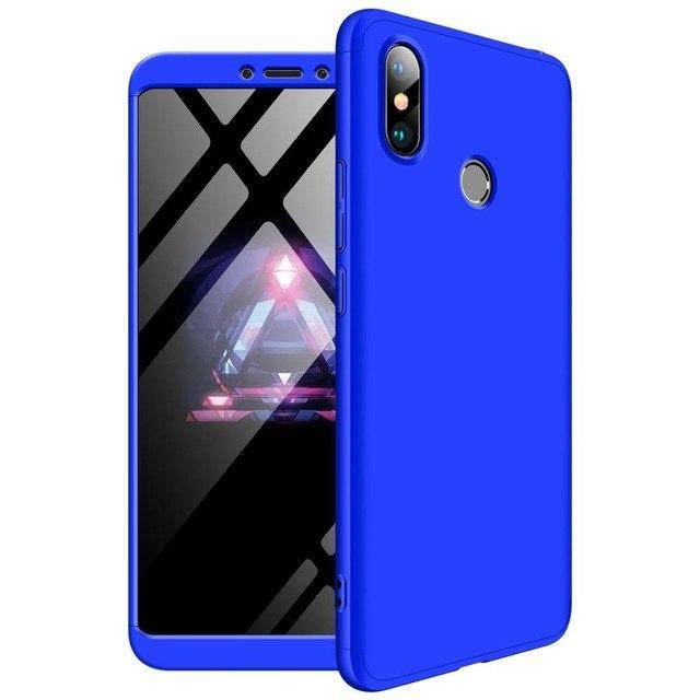 

Чехол GKK 360 для Xiaomi Mi Max 3 Бампер оригинальный Blue, Синий