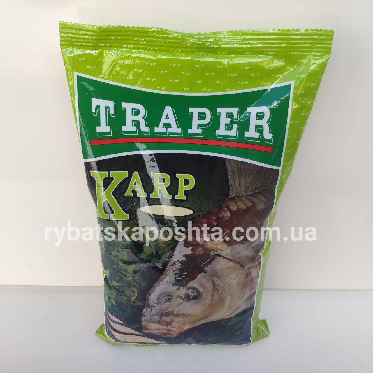 

Рыболовная прикормка TRAPER Popular Karp 1kg.Трапер Карп для фидерной и поплавочной ловли