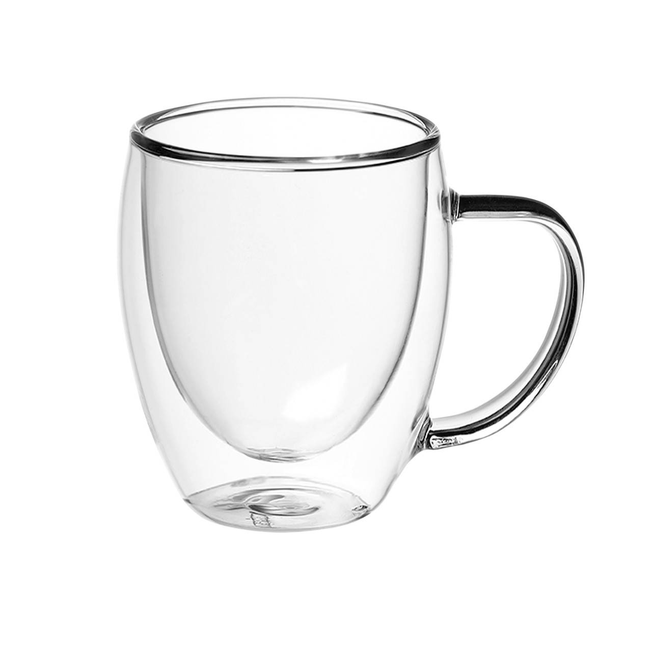 

Набор больших стеклянных чашек с двойными стенками 360 мл, MK-2740DW