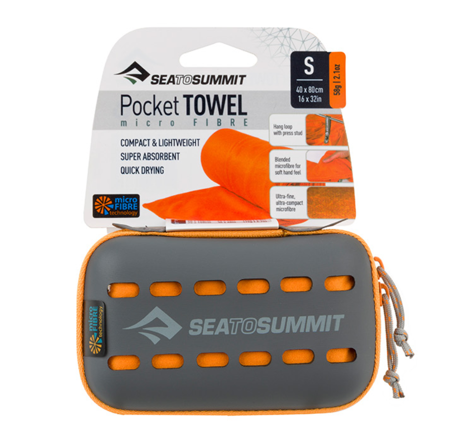 

Полотенце Sea To Summit Pocket Towel S Orange