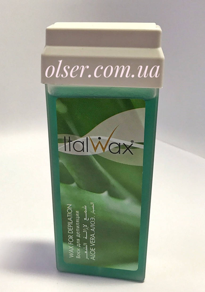 

Воск для депиляции ItalWax, в картридже, 100 мл. Алоэ