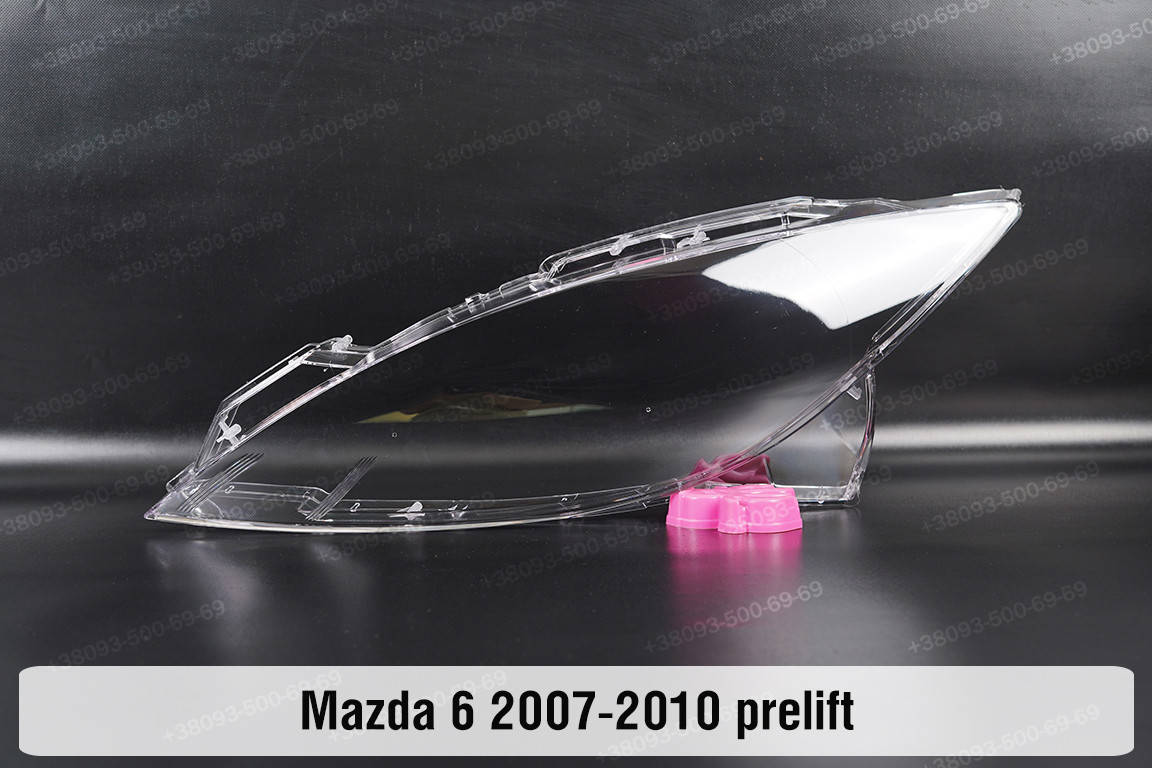 

Стекло фары Mazda 6 GH1 (2007-2010) II поколение дорестайлинг левое