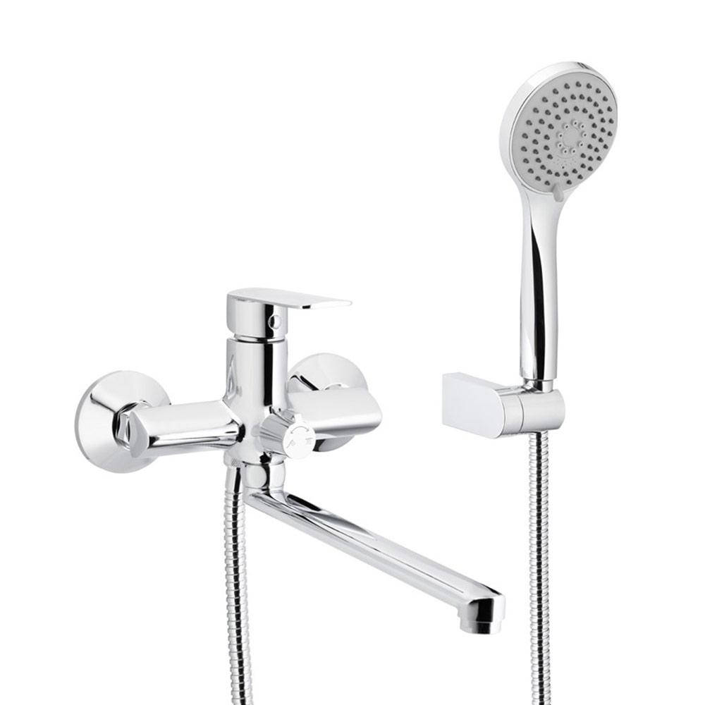 

Смеситель для ванны KFA Armatura Agat 4428-715-00 с душкомлектом, Хром