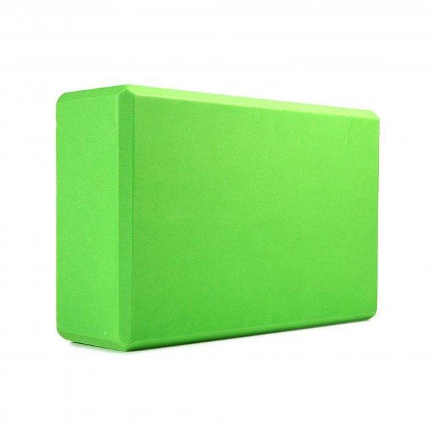 

Йога блок, кирпич для йоги, опорный блок для фитнеса, кубик 23х15х7,5 см EVA (MS 0858-2)