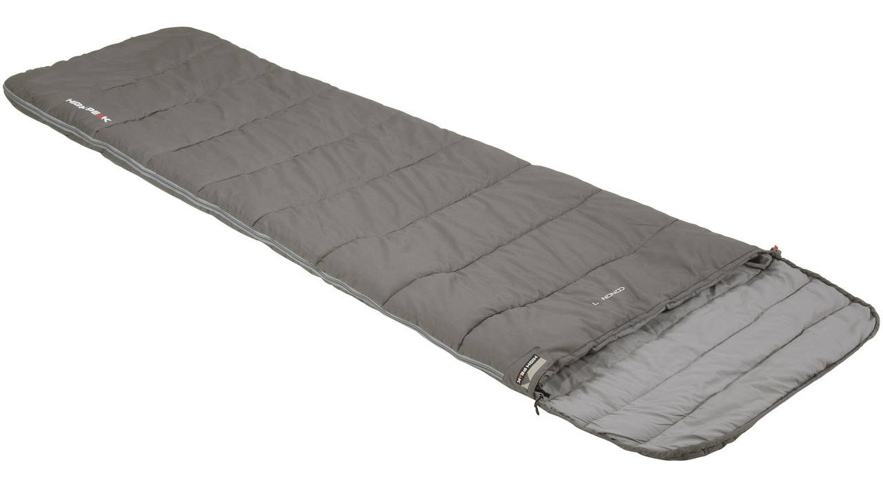 

Спальний мішок High Peak Conon 7/+7°C Grey/Light Grey Left (21247)