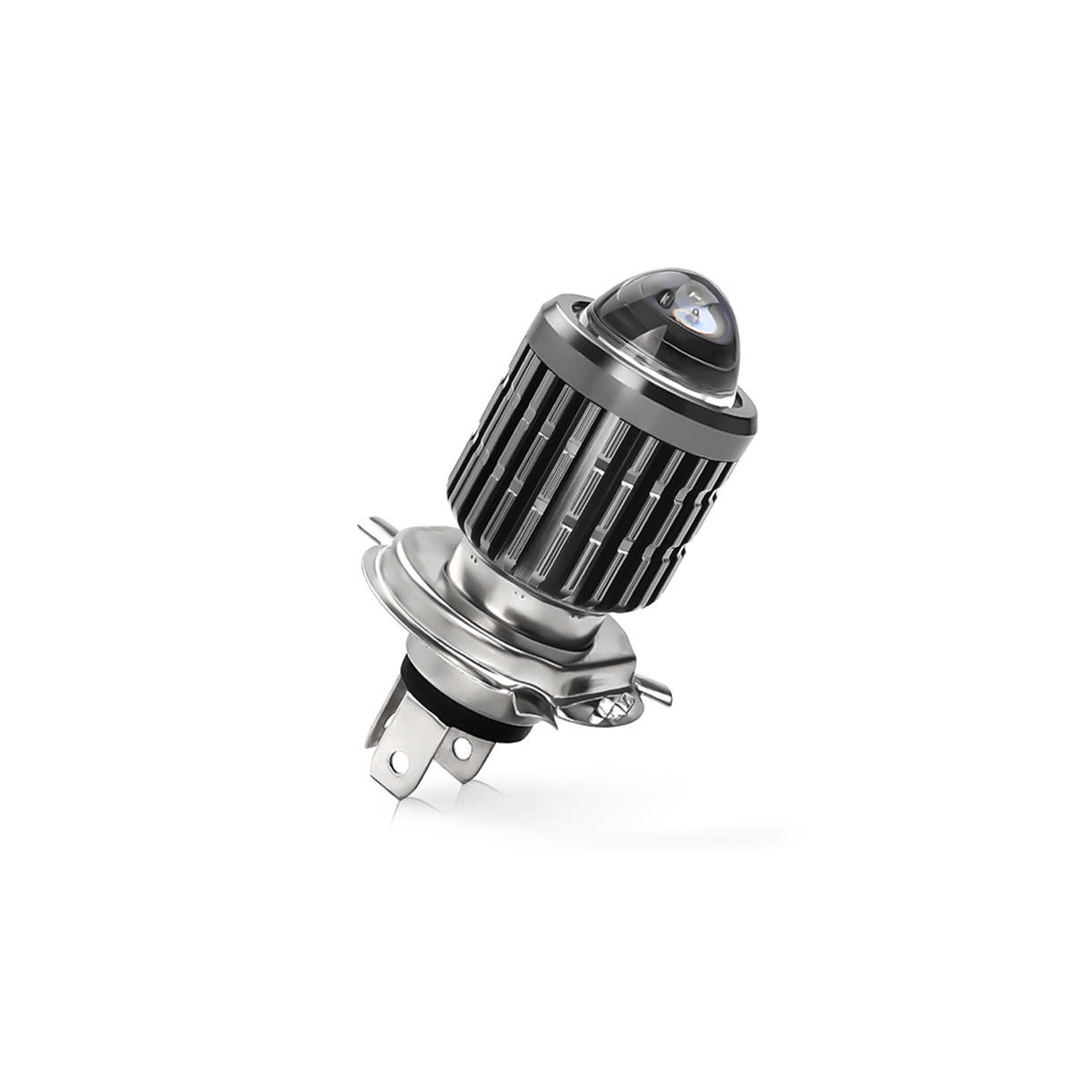 

LED лампа головного света Н4 12-24 V (диод CREE) с линзой