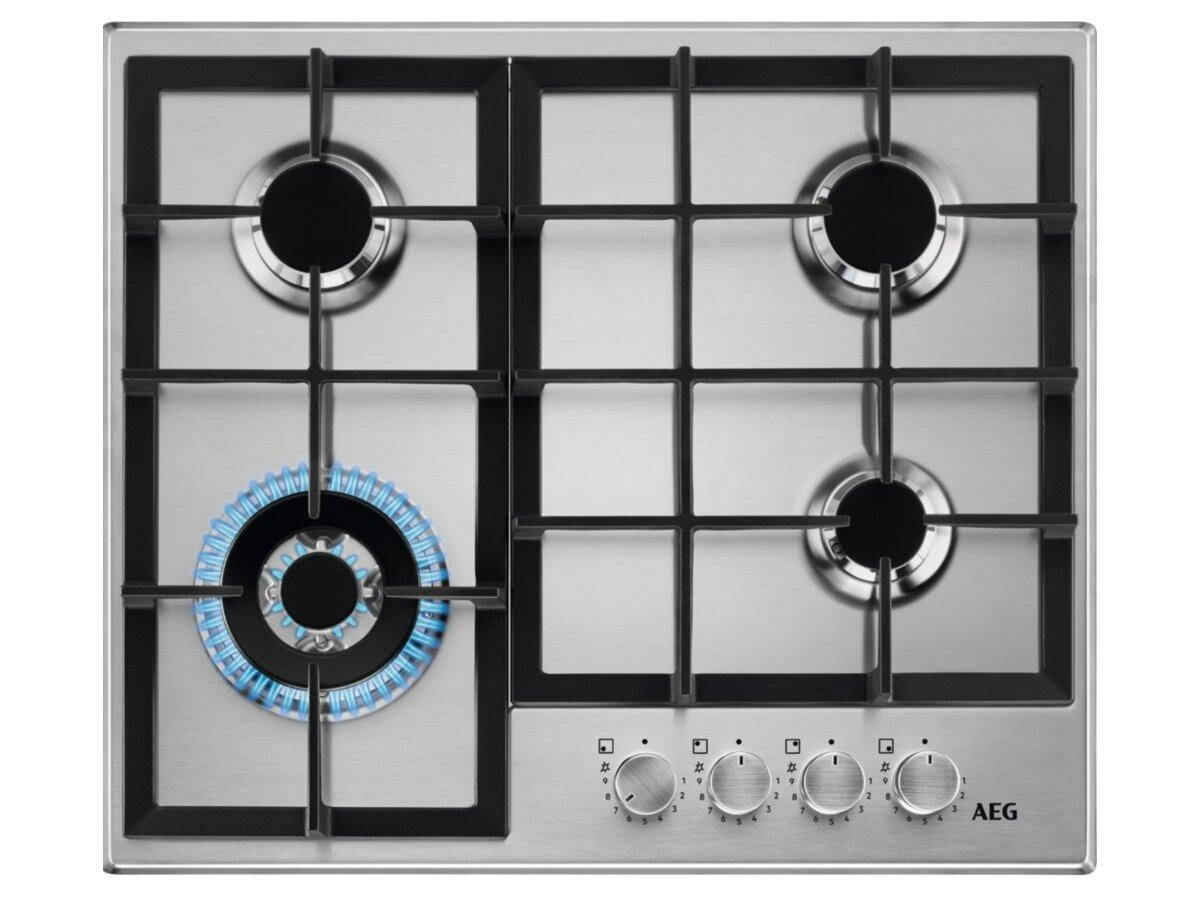 

Варочная поверхность газовая AEG HGB64420SM