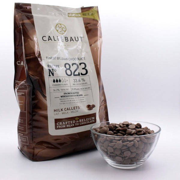 

Шоколад молочный "Callebaut Select", 33,6 % какао, каллеты 100 грамм