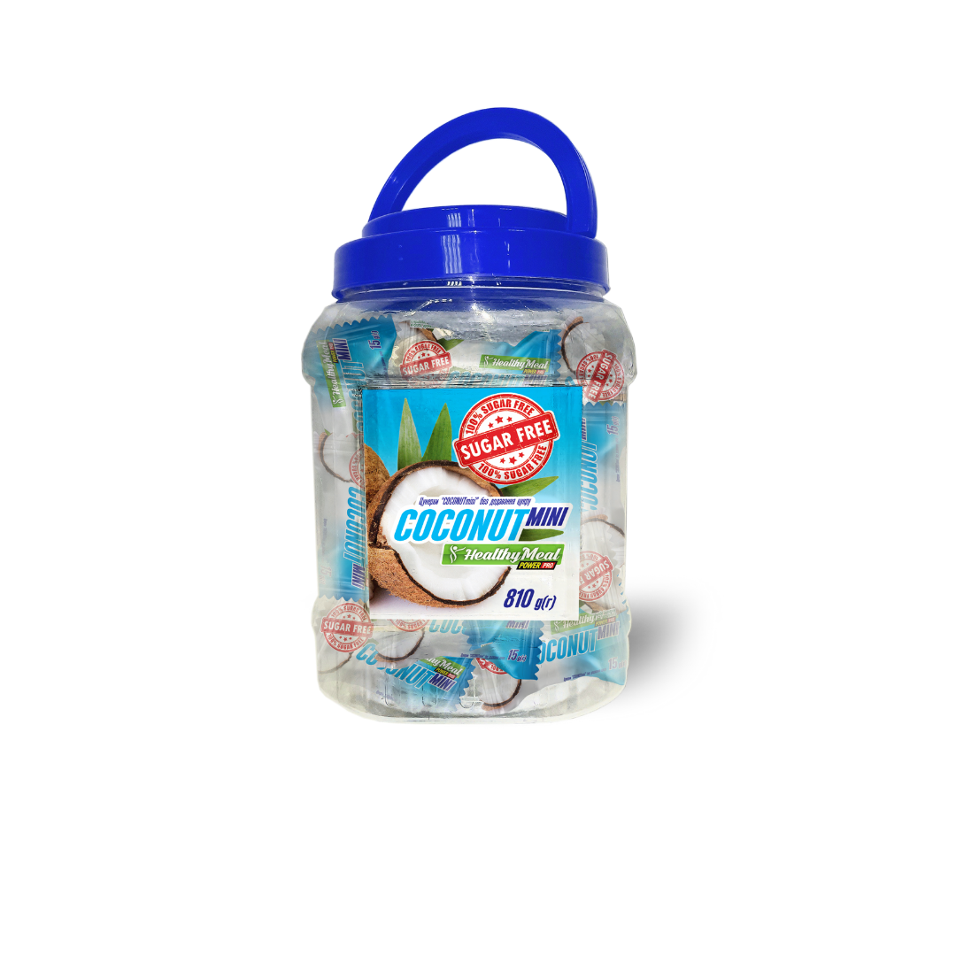 

Конфеты без сахара кокосовые Power Pro Coconut Mini 810 грамм