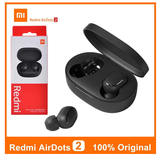 

Xiaomi Redmi Airdots 2 ОРИГИНАЛ Air dots 2 original, Черный