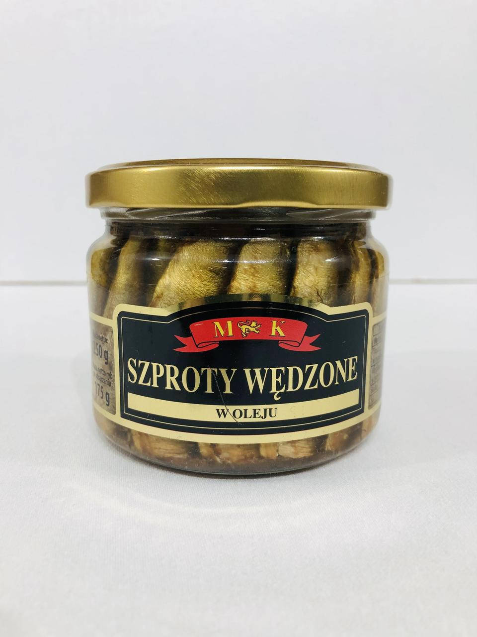 

Шпроти M&K в оліі 250гр
