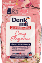 

Denkmit Colorwaschmittel Pulver Cosy Elegance стиральный порошок для цветного белья на 20 стирок 1,3 кг