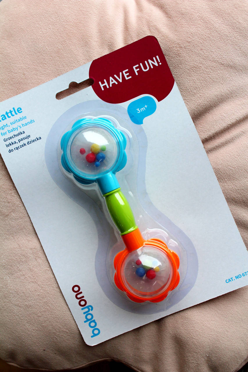 

Погремушка Гантеля Babyono