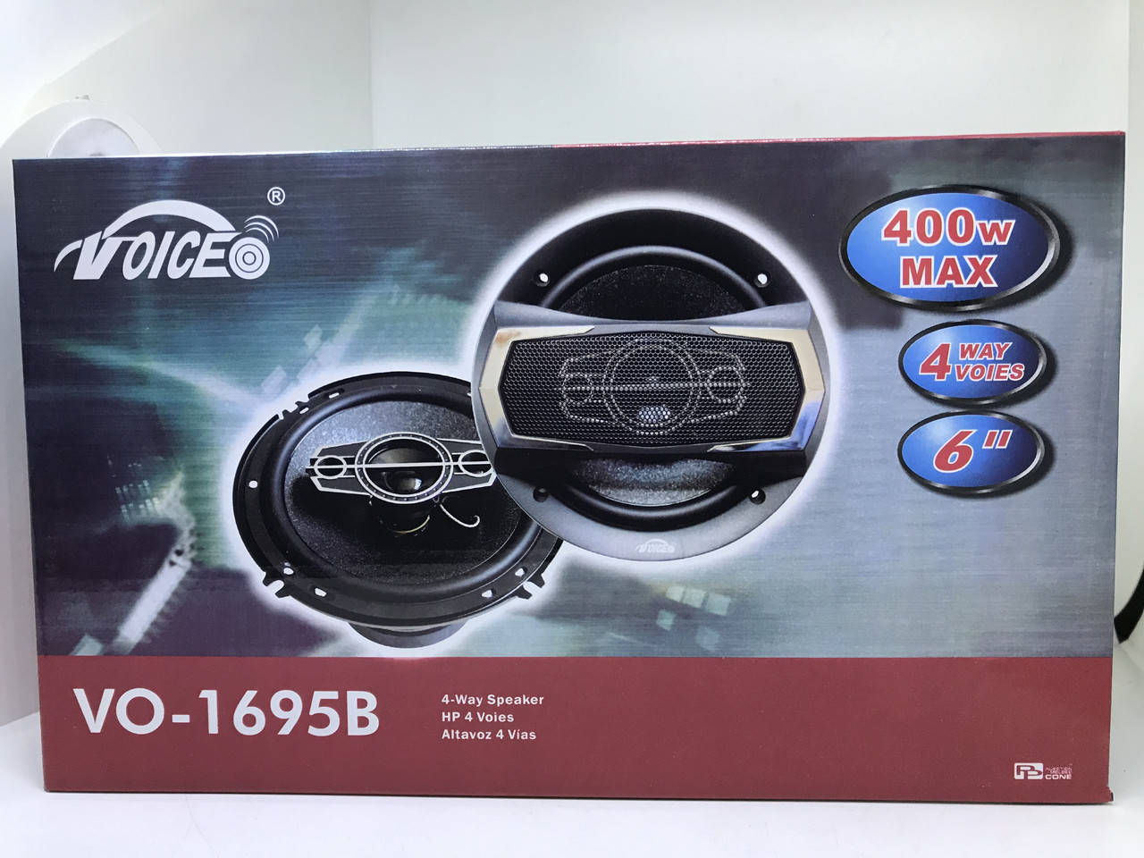 

Автомобильная акустика колонки 16" см VOICE VO-1695B