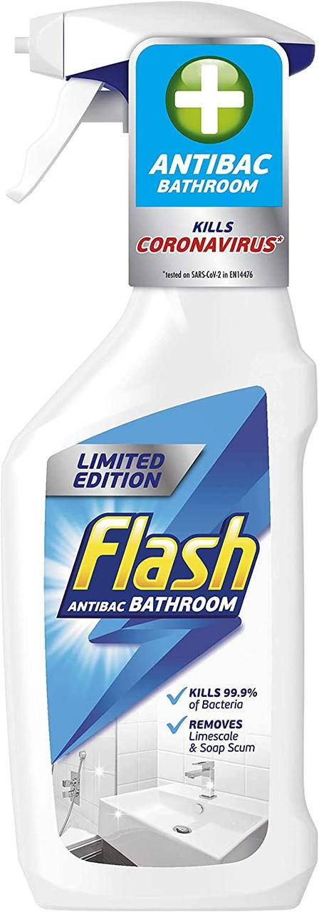 

Flash antibacterial spray bathroom 500 мл