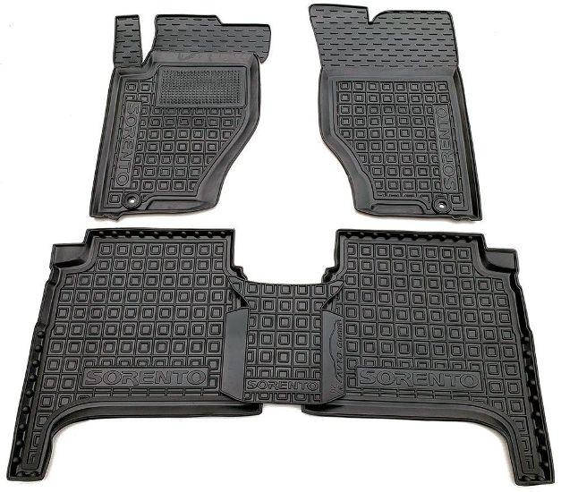 

Авто коврики в салон Kia Sorento (2002-2009) (Avto-Gumm) автогум, Черный