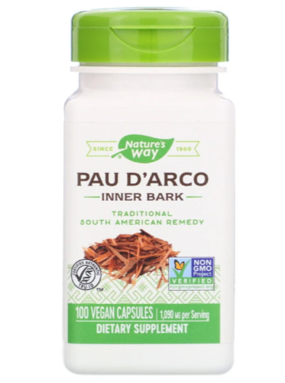 

Nature's Way Pau D'Arco Inner Bark 1090 mg 100 VCaps