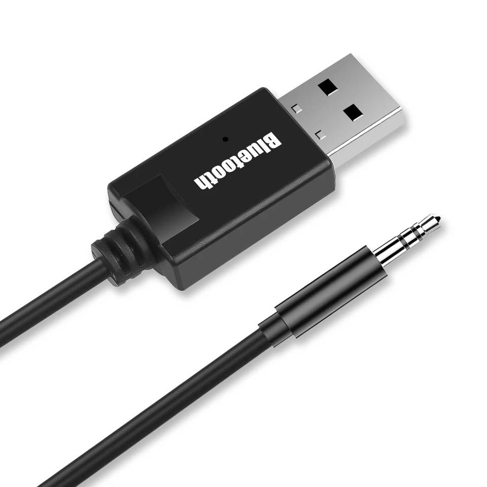 

Bluetooth аудио адаптер Kebidu Y-16 AUX Cable Black