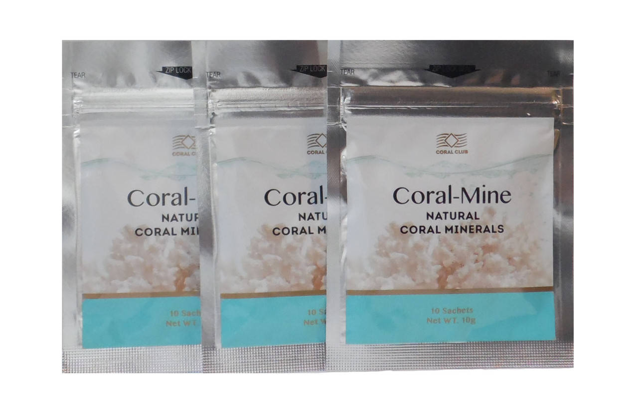 

Коралловая вода - Коралловый Кальций «Coral-Mine» 30 саше