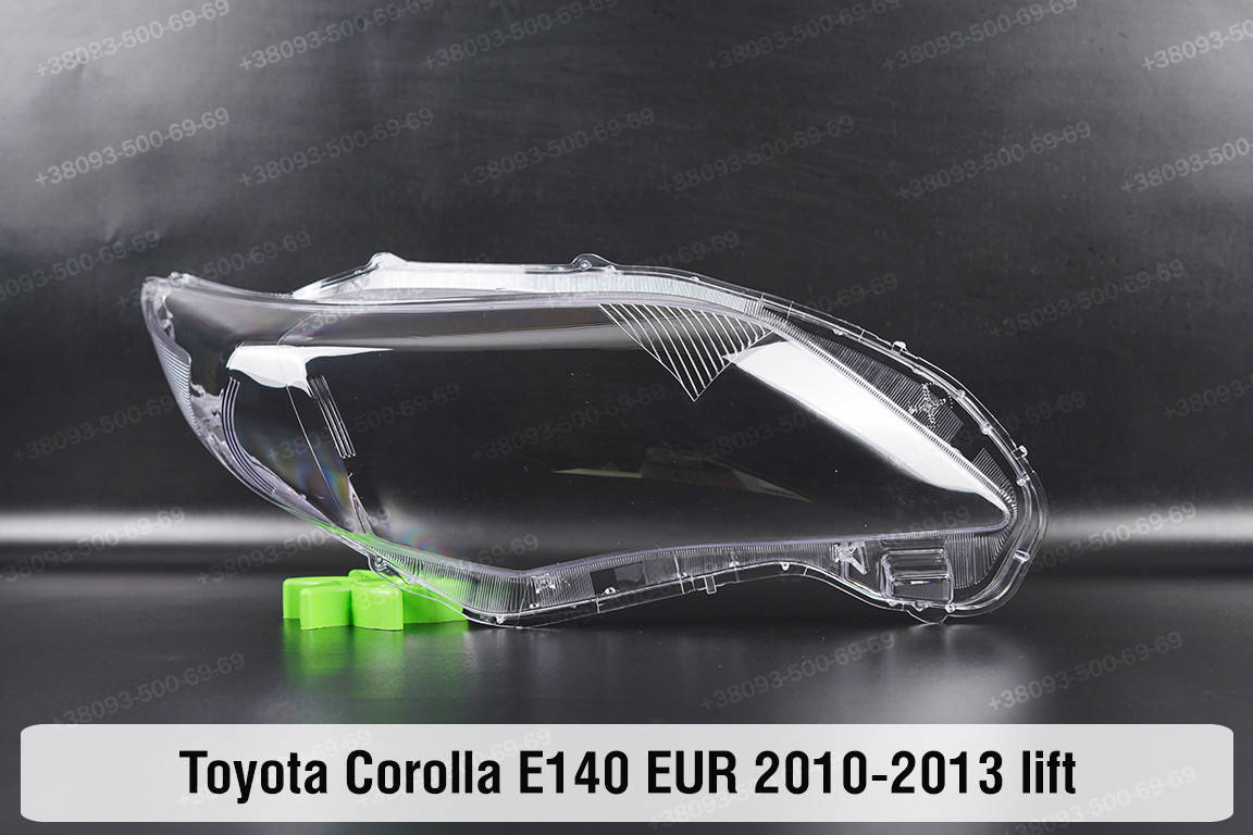 

Стекло фары Toyota Corolla E140 E150 EUR (2010-2013) X поколение рестайлинг правое