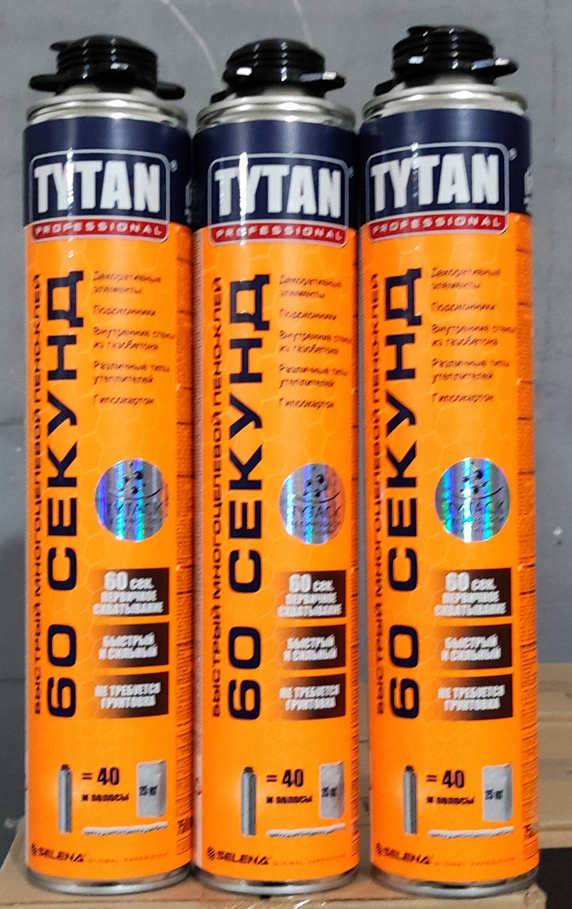 

Универсальный Пено-клей Tytan Professional 60 Секунд